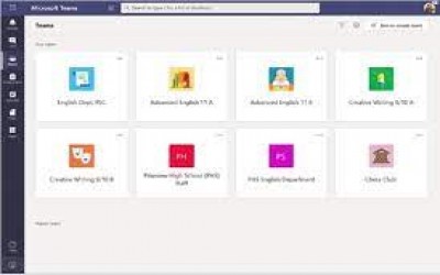 Guru SMAN 8 Batam siap melaksanakan pembelajaran secara Daring menggunakan Office 365
